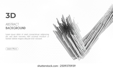 Fluid poster cover with modern ultraviolet color. Dark purple abstract geometrical template with blend shapes.
