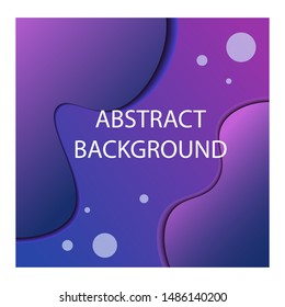 fluid poster vector, futuristic background, modern Banner.