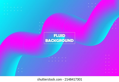 Fluid purple gradient background design