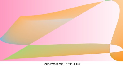 Malla de gradiente de forma digital moderna con arco iris fluido. Tecnología Futurista Mínimo Multicolor Office Antecedentes. Color Psicodélico Rosa Líneas horizontales. Ilustración de nitidez dinámica de capas.