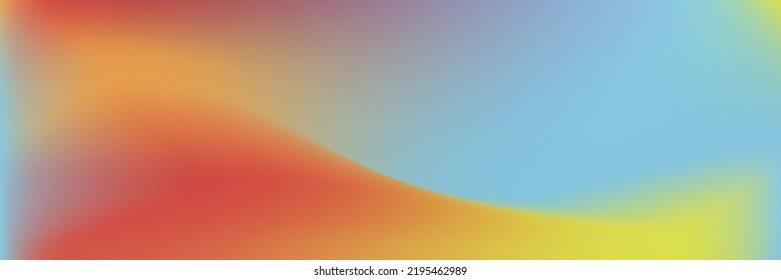 Fluid Red Blurry Flow Liquid Blurry Texture. Rainbow Vibrant Wavy Green Motion Aquarelle Background. Pastel Yellow Smooth Orange Gradient Mesh. Violet Curve Purple Blue Bright Gradient Backdrop.