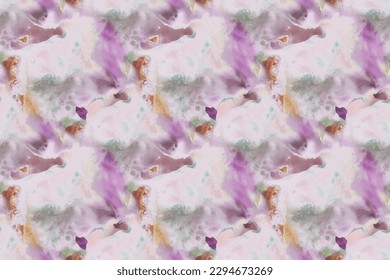 Fluid Science Watercolor. Galaxy Seamless Texture. Science Ink Background. Multi Color Holi Paint. Fluid Vector Grunge. Acrylic Ink Repeat Space. Liquid Splash Illustration. Galaxy Abstract Template