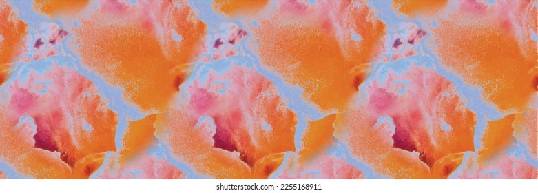 Fluid Seamless Background. Swirl Liquid Splash. Liquid Galaxy Illustration. Science Ink Marble Paint. Unicorn Ink Watercolor. Water Color Holi Space. Splash Abstract Texture. Trippy Seamless Painting