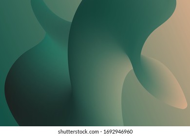 Fluid shape abstract background. Landing page vector template. 