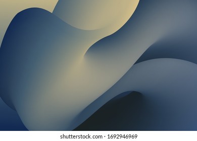 Fluid shape abstract background. Landing page vector template. 