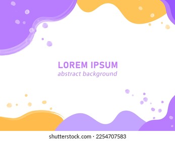 Fluid Shape (Blob) abstract back ground design,Fluid design,liquid shape,Vector illustration