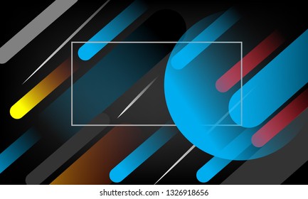 Fluid shape and colorful background, eps 10 vector