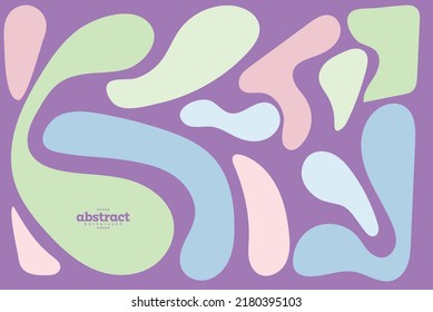 fluid shape curvy theme on violet. biology technology background can be use for poster banner website brochure template product presentation package design vector eps.