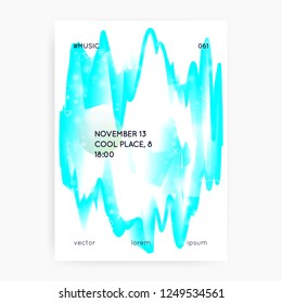 Fluid shape. Futuristic background. Retro layout. Pearlescent layered hologram. Soft invitation. Modern holographic gradient, blur, mesh, blend. Fluid shape with dynamic elements.
