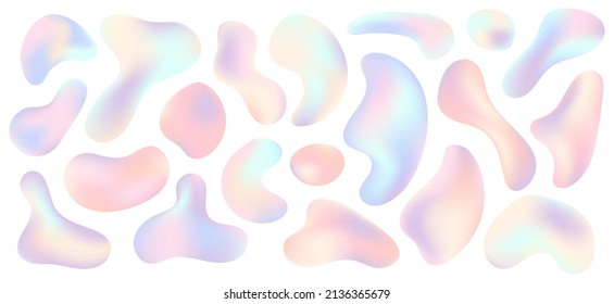 Fluid shape layout isolated template  Fluid gradient elements  Pastel abstract shapes  Futuristic trendy dynamic elements  Liquid gradient elements for minimal banner  logo  social post  Abstract temp