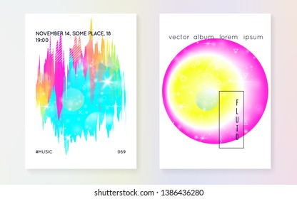 Fluid shape. Modern holographic gradient, blur, mesh, blend. Bright layered hologram. Soft banner. Creative layout. Futuristic background. Fluid shape with dynamic elements.