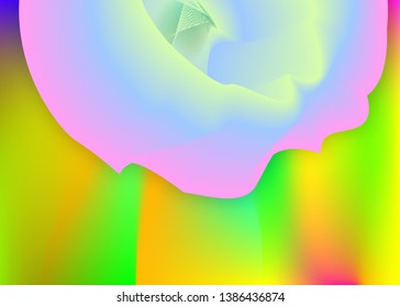 Fluid shape. Rainbow wallpaper, book layout. Vivid gradient mesh. Holographic 3d backdrop with modern trendy blend. Fluid shape background with liquid dynamic elements.