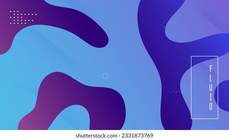 Fluid Shape. Violet Digital Poster. Flat Landing Page. Bright Screen. Colorful Flyer. 3d Multicolor Geometry. Dynamic Journal. Tech Abstract Banner. Magenta Fluid Shape