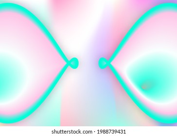Fluid shape. Vivid gradient mesh. Round certificate, flyer layout. Holographic 3d backdrop with modern trendy blend. Fluid shape background with liquid dynamic elements.