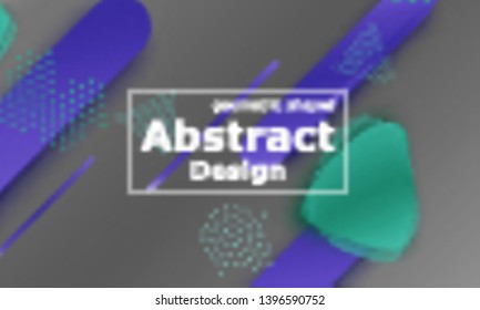 Fluid shapes. 3D background. Modern design. Liquid background. Vector illustration.