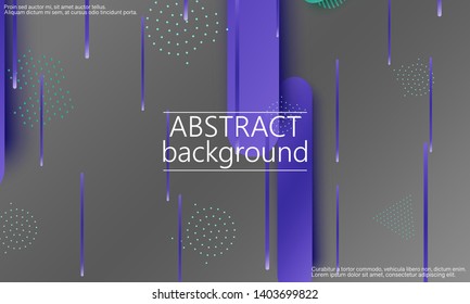 Fluid shapes. 3D background. Modern design. Liquid background. Vector illustration.