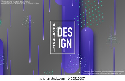 Fluid shapes. 3D background. Modern design. Liquid background. Vector illustration.