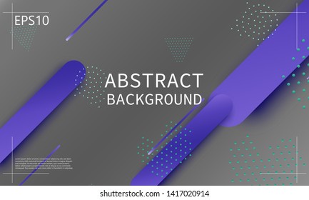 Fluid shapes. 3D background. Modern design. Liquid background. Vector illustration.