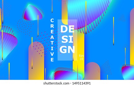 Fluid shapes. 3D background. Modern design. Liquid background. Vector illustration.