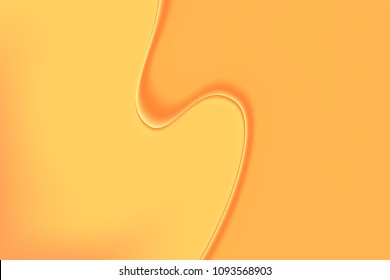 Fluid Shapes with 3D Effect. Abstract Wavy Background in Modern Style. Composition with Gradient Mesh. Liquid Forms. Abstract Fluid Shapes for Wallpaper, Web Design, Brochure, Visit Card.