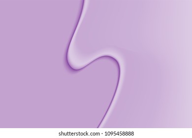 Fluid Shapes with 3D Effect. Abstract Wavy Background in Pastel Color Design. Composition with Gradient Mesh. Liquid Forms. Abstract Fluid Shapes for Wallpaper, Web Design, Brochure, Visit Card.