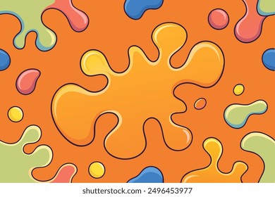 "Fluid shapes Abstract Backgrounds" vector file features vibrant, dynamic designs perfect for digital and print projects, adding a modern touch to any creative work.