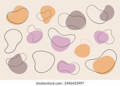 "Fluid shapes Abstract Backgrounds" vector file features vibrant, dynamic designs perfect for digital and print projects, adding a modern touch to any creative work.