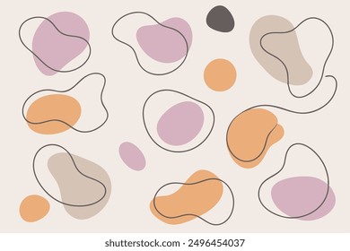 "Fluid shapes Abstract Backgrounds" vector file features vibrant, dynamic designs perfect for digital and print projects, adding a modern touch to any creative work.