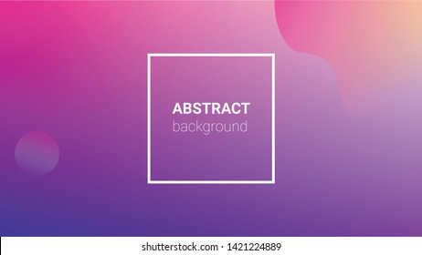 Fluid Shapes. Banner Design Composition. Modern Geometric Pattern. Horizontal Orientation. Fluid Shapes.