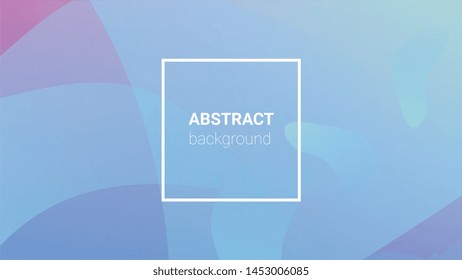 Fluid Shapes. Banner Design Composition. Modern Geometric Pattern. Horizontal Orientation. Fluid Shapes.