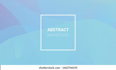 Fluid Shapes. Banner Design Composition. Horizontal Orientation. Modern Geometric Pattern. Fluid Shapes.