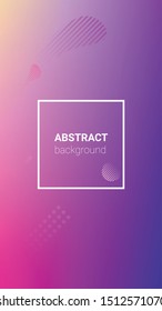 Fluid Shapes. Banner Design Composition. Modern Geometric Pattern. Horizontal Orientation. Fluid Shapes.