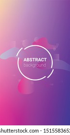 Fluid Shapes. Banner Design Composition. Modern Geometric Pattern. Horizontal Orientation. Fluid Shapes.