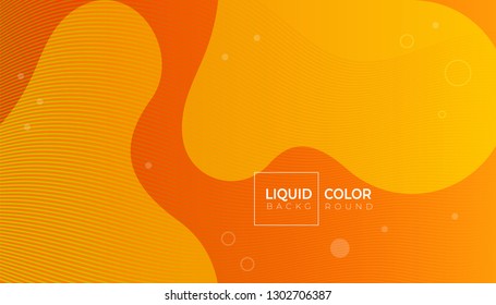 Fluid shapes color abstract geometric background with lines for web, brochure, catalog. 