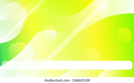 Fluid shapes composition with Abstract Wavy Background with Lines, Circle. For Business Presentation Wallpaper, Flyer, Cover, Landing Page. Vector Illustration with Color Gradient