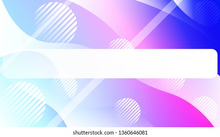 Fluid shapes composition with Abstract Wavy Background with Lines, Circle. For Business Presentation Wallpaper, Flyer, Cover, Landing Page. Vector Illustration with Color Gradient