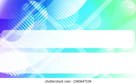 Fluid shapes composition with Abstract Wavy Background with Lines, Circle. For Business Presentation Wallpaper, Flyer, Cover, Landing Page. Vector Illustration with Color Gradient