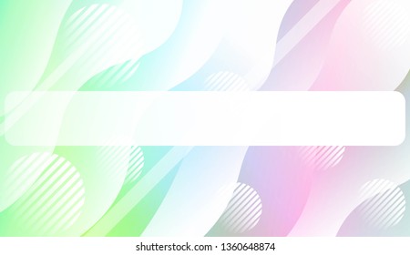Fluid shapes composition with Abstract Wavy Background with Lines, Circle. For Business Presentation Wallpaper, Flyer, Cover, Landing Page. Vector Illustration with Color Gradient