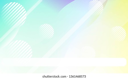 Fluid shapes composition with Abstract Wavy Background with Lines, Circle. For Business Presentation Wallpaper, Flyer, Cover, Landing Page. Vector Illustration with Color Gradient