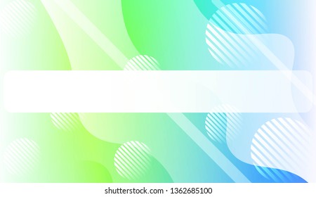 Fluid shapes composition with Abstract Wavy Background with Lines, Circle. For Business Presentation Wallpaper, Flyer, Cover, Landing Page. Vector Illustration with Color Gradient