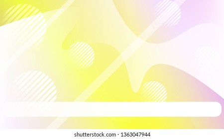 Fluid shapes composition with Abstract Wavy Background with Lines, Circle. For Business Presentation Wallpaper, Flyer, Cover, Landing Page. Vector Illustration with Color Gradient
