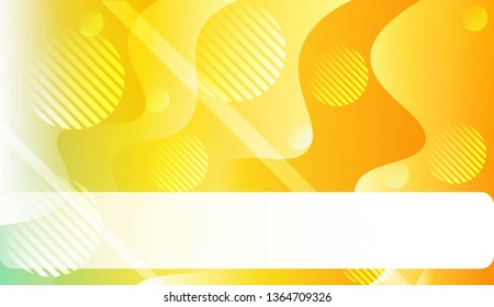 Fluid shapes composition with Abstract Wavy Background with Lines, Circle. For Business Presentation Wallpaper, Flyer, Cover, Landing Page. Vector Illustration with Color Gradient