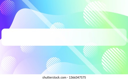 Fluid shapes composition with Abstract Wavy Background with Lines, Circle. For Business Presentation Wallpaper, Flyer, Cover, Landing Page. Vector Illustration with Color Gradient