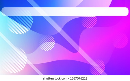 Fluid shapes composition with Abstract Wavy Background with Lines, Circle. For Business Presentation Wallpaper, Flyer, Cover, Landing Page. Vector Illustration with Color Gradient