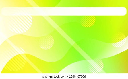 Fluid shapes composition with Abstract Wavy Background with Lines, Circle. For Business Presentation Wallpaper, Flyer, Cover, Landing Page. Vector Illustration with Color Gradient