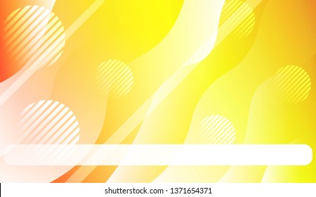 Fluid shapes composition with Abstract Wavy Background with Lines, Circle. For Business Presentation Wallpaper, Flyer, Cover, Landing Page. Vector Illustration with Color Gradient