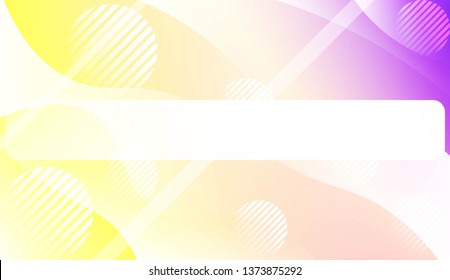 Fluid shapes composition with Abstract Wavy Background with Lines, Circle. For Business Presentation Wallpaper, Flyer, Cover, Landing Page. Vector Illustration with Color Gradient