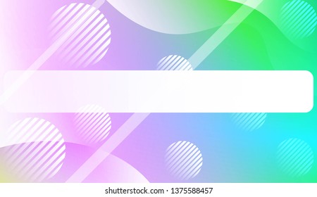 Fluid shapes composition with Abstract Wavy Background with Lines, Circle. For Business Presentation Wallpaper, Flyer, Cover, Landing Page. Vector Illustration with Color Gradient