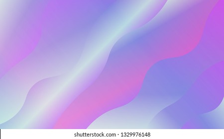 Fluid shapes composition. Design with color of curves. Background for Wallpaper, Web Design, Brochure, Visit Card. Vector wave pattern for backgrounds