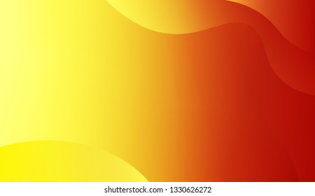 Fluid shapes composition. Design with color of curves. Background for Wallpaper, Web Design, Brochure, Visit Card. Vector wave pattern for backgrounds. Gradient.
